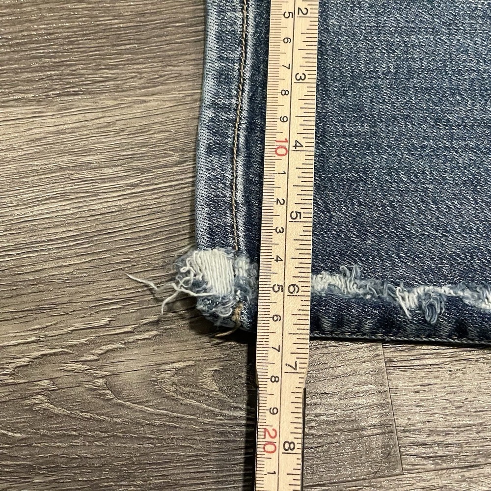 Judy Blue Jeans Womens 11/30 Skinny Fit Capri‎ Distressed Ripped Stretch Denim - Picture 6 of 8